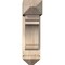 Ekena Millwork Olympic Arts and Crafts Smooth Bracket w/ Offset Brace, Douglas Fir, 7 1/2"W x 22"D x 26"H BKT0806X22X26OLY03SDF - alternate 2